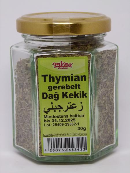 Mina Thymian gerebelt, Nettogewicht 30g